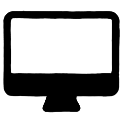 Computer Monitor Illustration